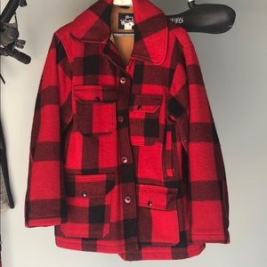 Men's size 46 Woolrich Mackinaw coat